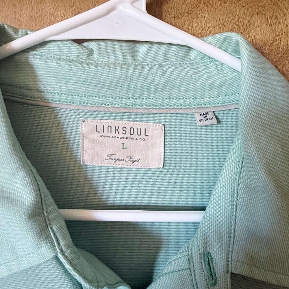 LinkSoul Mens Golf Polo